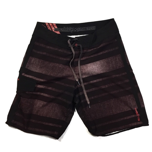 Billabong Striped Swim Trunks - Picture 1 of 7